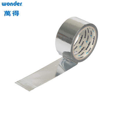 Vải băng nhựa nhôm nhiệt bạc 0.1mm Độ dày
