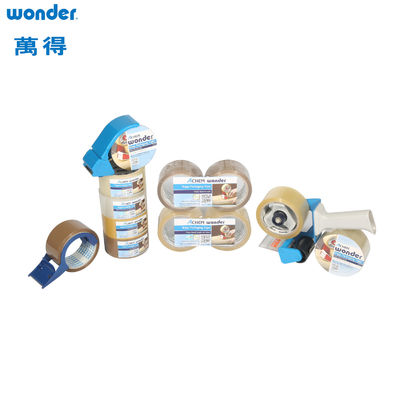 Dây dựa trên acrylic BOPP băng bọc 50m chiều dài cho gói