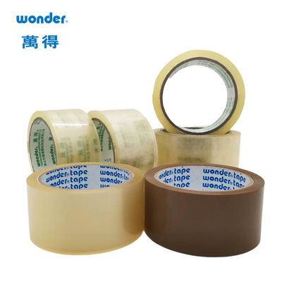Nhêm băng đóng gói BOPP Ứng dính Acrylic 0.080mm Dựa trên nước