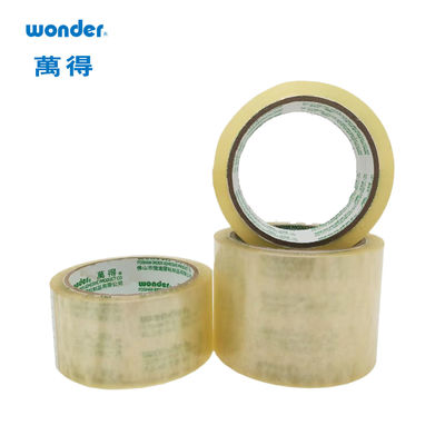 Vải đóng gói BOPP màu nâu 100M Độ dài bền vững minh bạch để bọc
