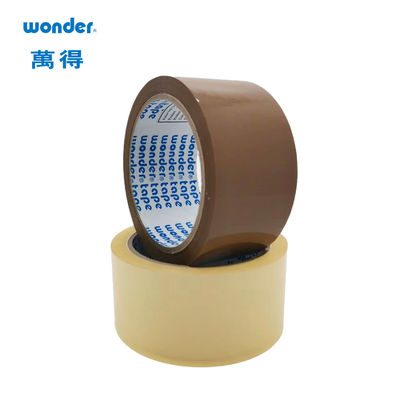 Vải đóng gói BOPP màu nâu 100M Độ dài bền vững minh bạch để bọc