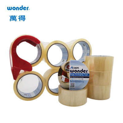 Binding BOPP băng keo dựa trên nước keo màu nâu BOPP băng 2 inch