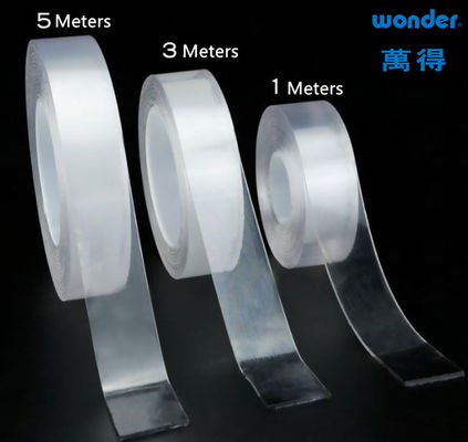 High Bonding Wonder Transparent Nano Tape Roll Độ dày 1,5mm