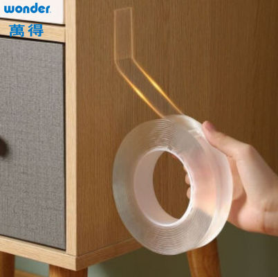 Adhesive Wonder Nano Tape Roll 2.5mm Độ dày Clear Double Sided Gel tái chế