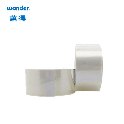 Nhựa băng bao bì BOPP chống vàng 50mm Độ rộng tinh thể