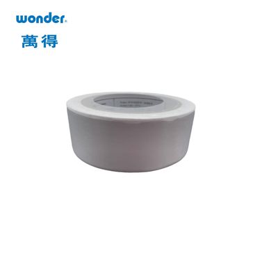 Dây dính màu trắng hai mặt dựa trên dung môi 10mm chiều rộng linh hoạt