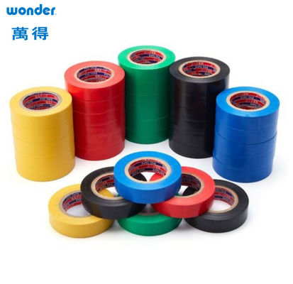 Dây băng dính PVC chống cháy Dây băng PVC đen 50mm UL chứng nhận