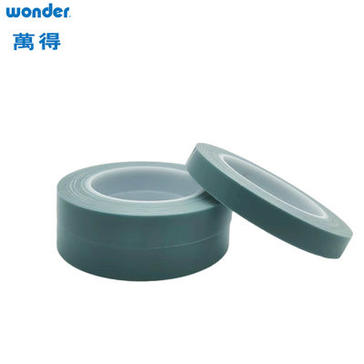 Cao nhiệt độ kháng tự dán băng cách điện PVC cao su nền màu xanh