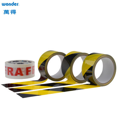 ODM Wonder PVC băng cách điện, màu vàng đen chống cháy PVC băng