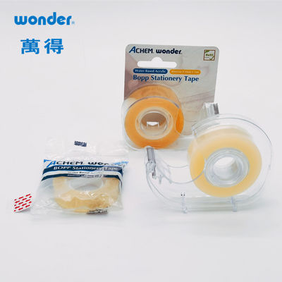 Bao bì đồ văn phòng băng violoncello, băng acrylic trong suốt dựa trên nước