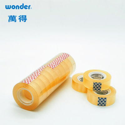 Bopp nước dựa trên giấy dán băng 24mm chiều rộng màu vàng