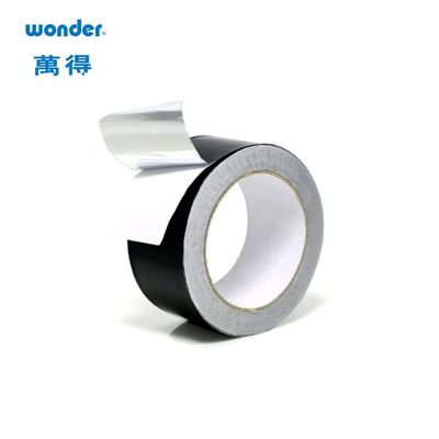 Silver High Temp Aluminum Foil Tape 0.057mm Độ dày Áo kết dính