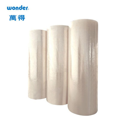 Độ bền kéo cao Bopp băng Jumbo Roll 1260mm chiều rộng màu vàng