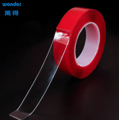 Strong Bonding Red NANO Tape Roll Custom Đẹp dễ gắn
