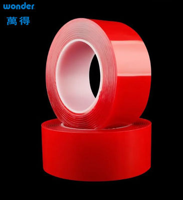 Strong Bonding Red NANO Tape Roll Custom Đẹp dễ gắn