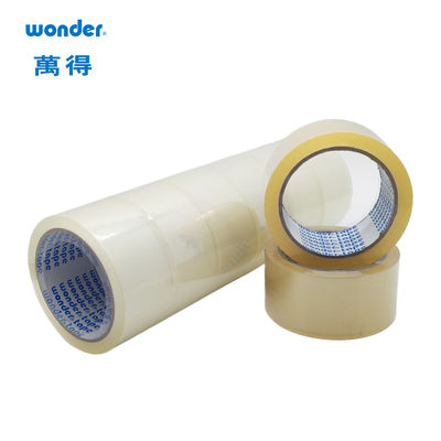 Dải băng đóng gói BOPP dễ xé rộng nhiều chiều rộng Đỏ màu nâu trắng
