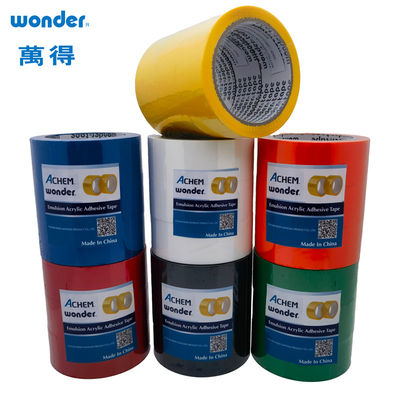Dây băng bao bì BOPP có hàm lượng VOC thấp với bảy màu sắc cho bao bì thân thiện với môi trường