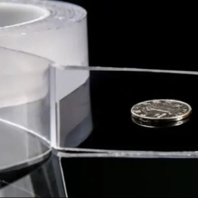 Nhựa băng nano trong suốt Lớp keo bền và tái sử dụng cho các ứng dụng gia đình và công nghiệp, Độ dày 2mm